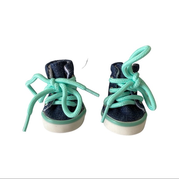 Other - Dog Shoes - Small - Denim - Lace Up